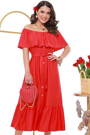 Платье DSTREND (Красный) П-3727 #850646