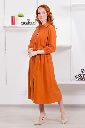 Платье BRASLAVA (Оранжевый) 4866-3 #850664