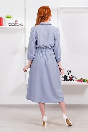 Платье BRASLAVA (Светло-серый) 4866-3 #850665