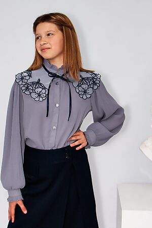 Блуза СОЛЬ&ПЕРЕЦ (Серый) SP1908 #851680