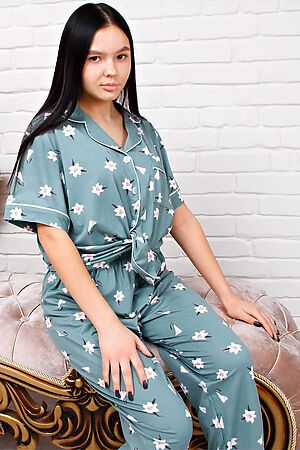 Пижама СОЛЬ&ПЕРЕЦ (Зеленый) SP2052-6 #851746