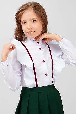 Блуза СОЛЬ&ПЕРЕЦ (Белый) SP0622 #851871