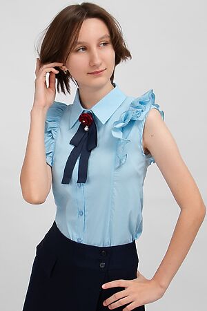 Блуза СОЛЬ&ПЕРЕЦ (Голубой) SP0322 #851905