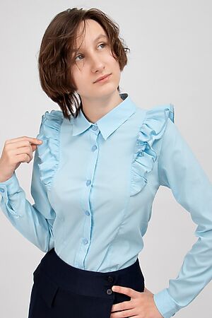 Блуза СОЛЬ&ПЕРЕЦ (Голубой) SP0222 #851911