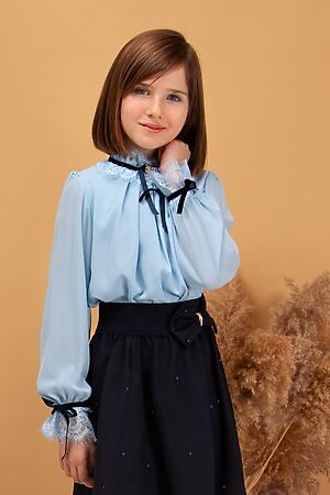 Блуза СОЛЬ&ПЕРЕЦ (Голубой) SP0303 #851974