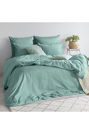 Комплект постельного белья "Verossa" Melange 1,5СП Emerald NORDTEX #853254