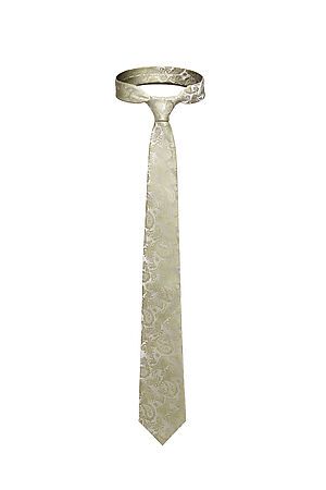 Набор из 2 аксессуаров: галстук платок "Мужские страсти" SIGNATURE (Оливковый, светло-серый,) 300090 #854118