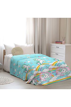 Комплект постельного белья "Облачко" юниор Rainbow unicorn NORDTEX 787181 #854783