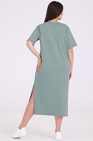 Платье АПРЕЛЬ (Серо-зеленый113) #856567