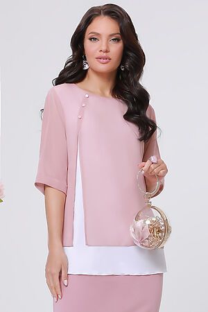 Блуза DSTREND (Бледно-розовый) Б-1525-0037 #856830