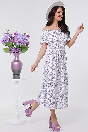 Платье DSTREND (Белый) П-3784-0029-01 #857062