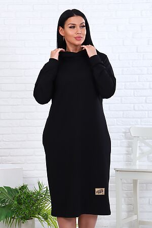 Платье АКСИНЬЯ (Чёрный) АКС-П.№18/2 #857733