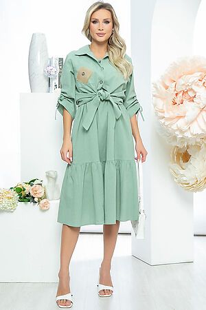Костюм (Платье + Блуза) LADY TAIGA (Фисташка) К5517 #859012