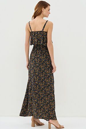Платье VAY (Черный цветы) 5231-3732-Ш99 #859497