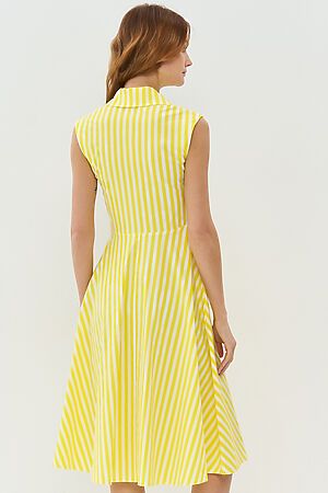 Платье VAY (Страйп желтый) #860067