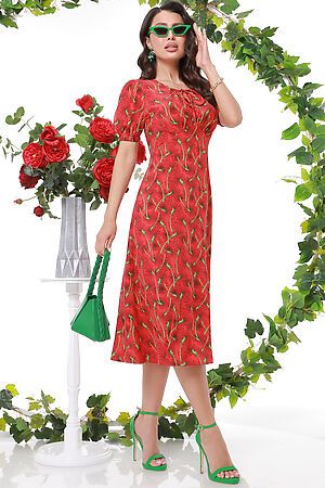 Платье DSTREND (Красный) П-3807-0027-01 #860312