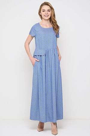 Платье VAY (Голубой горошек) 5231-3746-Ш88 #861162
