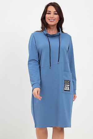 Платье LIKA DRESS, индиго 9052 #863169 купить с доставкой в интернет-магазине OptMoyo.ru