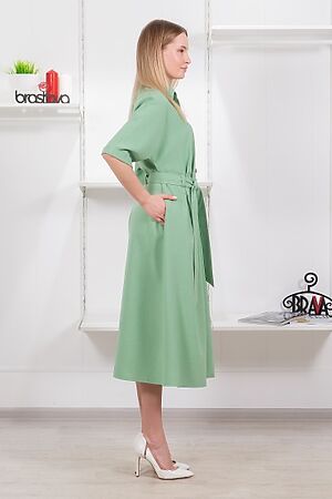 Платье BRASLAVA (Зелёный) 4885 #863953