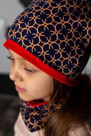 Комплект шапка и шарф Гуси НАТАЛИ (Красный) 31046 #876275