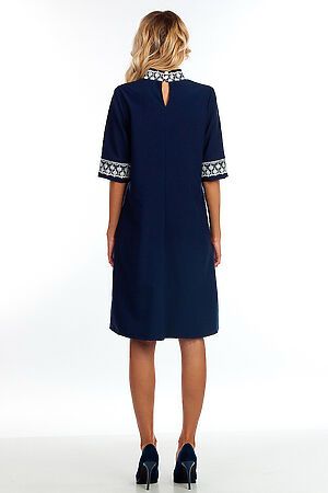 Платье РАЗНЫЕ БРЕНДЫ (Темно-синий) КПЛ8-759 #87652