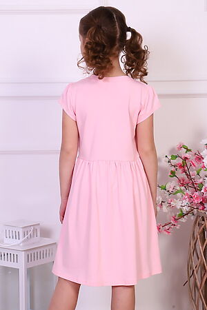 Платье Сладкая ягодка кор. рукав НАТАЛИ (Розовый) 25616 #878971