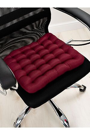 Подушка для мебели Bio-Line с гречневой лузгой PSG25 НАТАЛИ (Бордовый) 24428 #879649