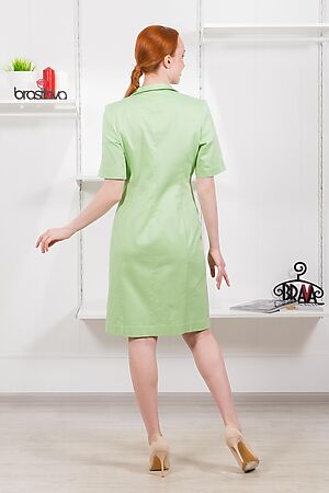 Платье BRASLAVA (Светло-зелёный) 4852-2 #884052