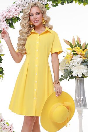 Платье DSTREND (Жёлтый) П-3842-0100-01 #884733