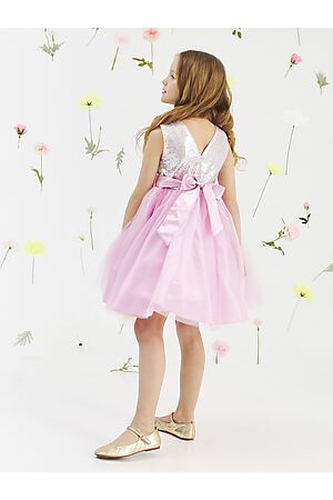 Платье  BATIK (Серо-розовый) 026 п23 #884872