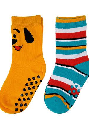 Носки детские трикотажные для мальчиков, 2 пары в комплекте PLAYTODAY (Разноцветный) 12313089 #884898