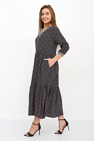 Платье LIKA DRESS, черный 9374 #884989 купить с доставкой в интернет-магазине OptMoyo.ru