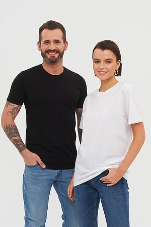 Комплект футболок 63116 НАТАЛИ (Белый/черный) 38010 #884990