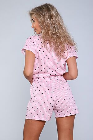 Пижама с шортами 59101 НАТАЛИ (Розовый) 38612 #885501