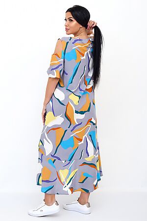 Платье LIKA DRESS (Мультиколор) 9393 #886140