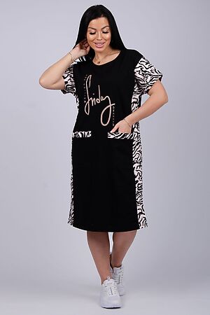 Платье Иволга НАТАЛИ (Черный) 39987 #886537