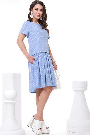Платье DSTREND (Голубой) П-3798-0063 #887687