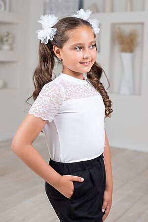 Блуза ALOLIKA (Белый) ДЖ-2302-1 #889491