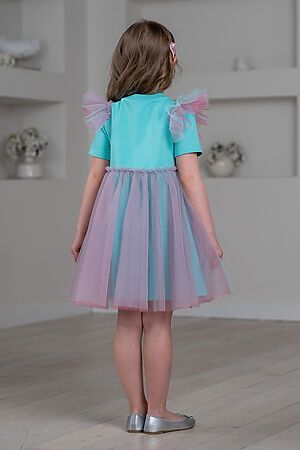 Платье ALOLIKA (Бирюзовый) ТП-2301-5 #889641