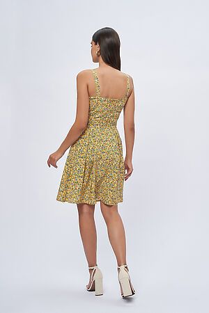 Платье 1001 DRESS (Желтый (принт)) 0202737YL #889722