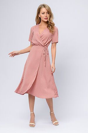 Платье 1001 DRESS (Розовый (принт)) 0202647PK #889845