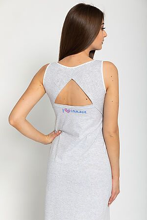 Платье MILAVITSA (Серо-белый) 8635/181 #890875