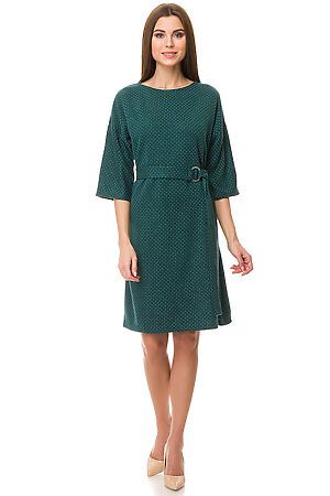 Платье REMIX (Зеленый/Горох) 7634/1 #89103