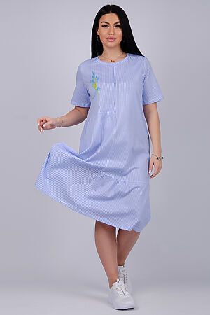 Платье Мускари НАТАЛИ (Голубой) 40467 #891102