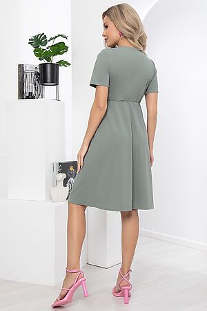 Платье LADY TAIGA (Олива) П5669 #891243