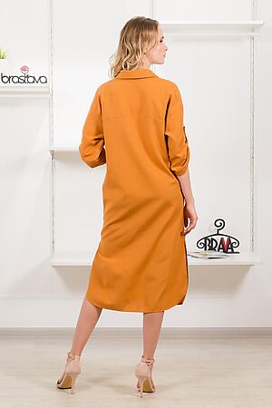 Платье BRASLAVA (Светло-оранжевый) 5437 #891835