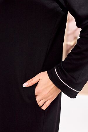 Халат женский Блэк LIKA DRESS (Черный) 9076 #891975