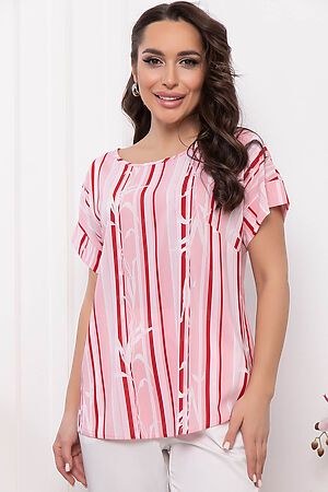 Блуза "Марита" LADY TAIGA (Розовая) Б5818 #892030