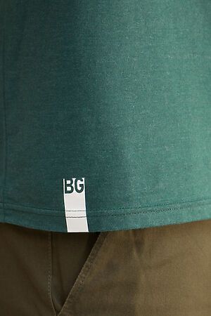 Футболка BeGood SS23MJ247 зеленый меланж НАТАЛИ 40202 #892076