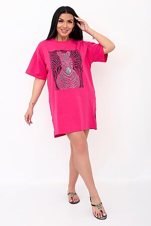 Платье женское Зебра Ф LIKA DRESS (Фуксия) 9345 #892858